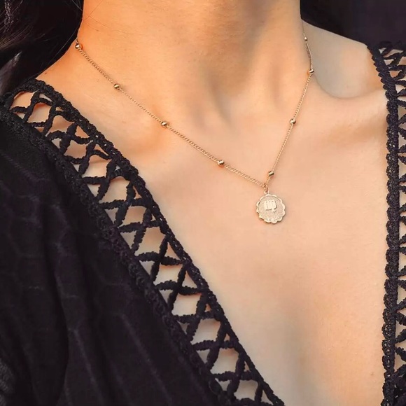 Virgo August-September Zodiac Cute Gift Necklace - Picture 2 of 14